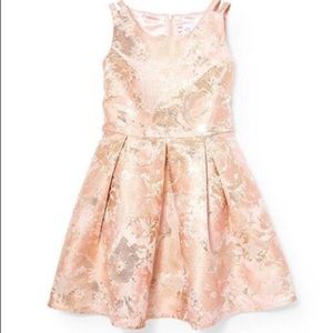 ❗️👗Pink and gold sleeveless dress